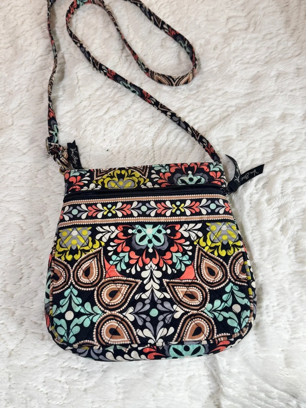 Vera Bradley Sierra Hipster Quilted Crossbody Purse